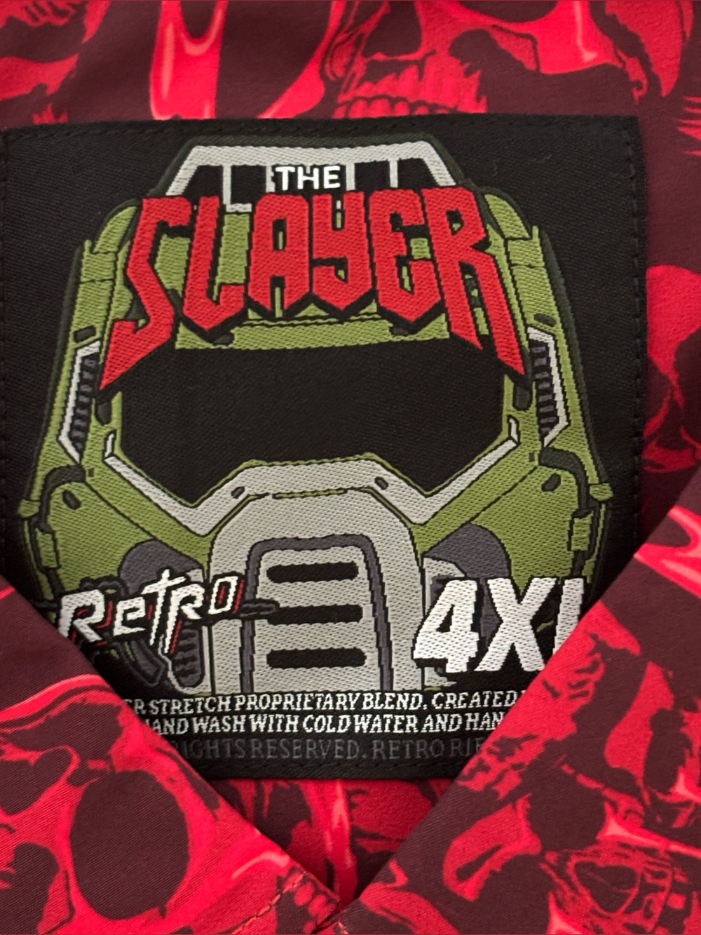 Retro Rifle Slayer Button Down - 4XL - Picture 5 of 10